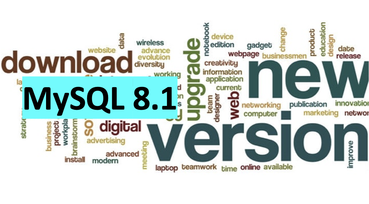 Mysql new version image